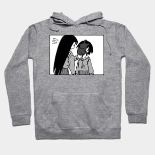 I draw that panel of sakaki and cat face kagura / azumanga daioh Hoodie